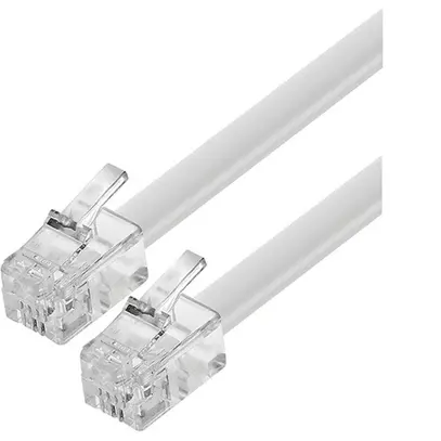 Câble de connexion ESYLUX SmartDriver-2 RJ10, 10m, 8×blanc 