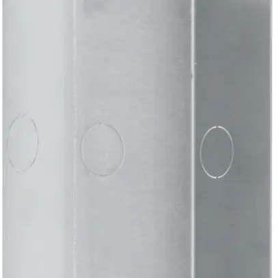 Boîtier ENC pour interphone Hager elcom.one 218×92×47mm acier fin 