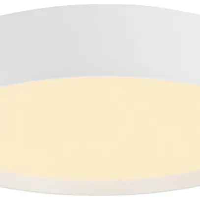 Plafonnier/applique LED SLV DECONA 30 18W 1600lm 927/930 IP44 VAR Ø300 blanc 