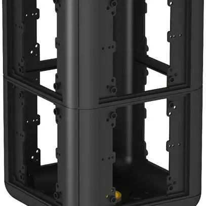 Scatola Bettermann HoverCube, con maniglia, vuoto 140×140×352mm, PA, nero, IP20 
