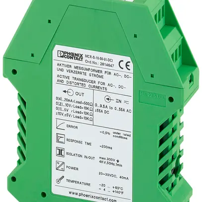 Convertitore di corrente PX MCR-S10-50-UI-DCI-NC 