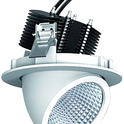 Downlight LED INC DOTLUX SWING 35W, 4000K, 40°, blanc 