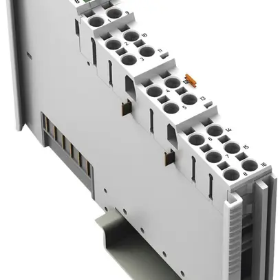Modulo d'entrata digitale AMD WAGO 8-canali, 24VDC, 3ms, 2L, grigio chiaro 