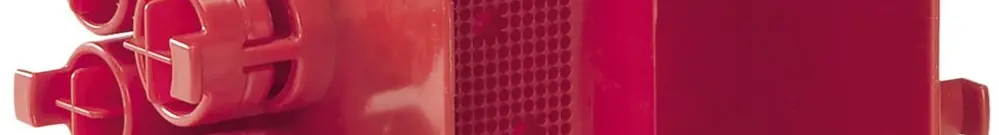 Abzweigdose MT Crallo-Red-Box Plus Gr.I rot 