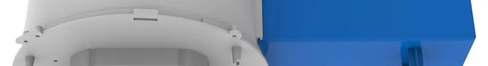 Scatola INS Spotbox scatola di alimentazione LED 115×115mm con tunnel 180mm 