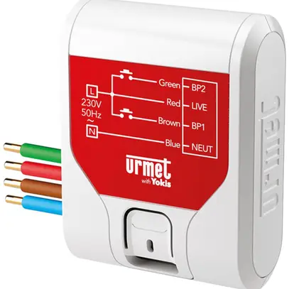 Ingresso binario RF INS Urmet E2BPA-UP 2×ingr Zigbee 230V DC 