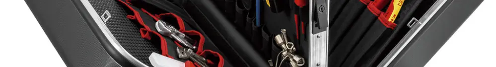 Valise d'outils KNIPEX "BIG Twin" Elektro, 63 pièces 