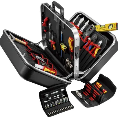 Valise d'outils KNIPEX "BIG Twin" Elektro, 63 pièces 