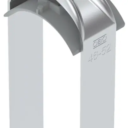 Fixation rapide BET 2056 pied à H matière synthétique 46…52mm 2×câble aluminium 