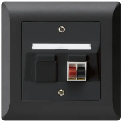 Presa INC audio kallysto.line 1×nero morsetto per 1 altoparlante 