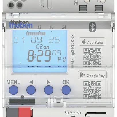 Timer KNX AMD KNX Theben TR 648 8 canali 