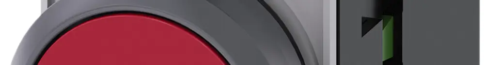 Contatto pulsante Siemens SIRIUS ACT supporto 1Ch rosso anello frontale met. 