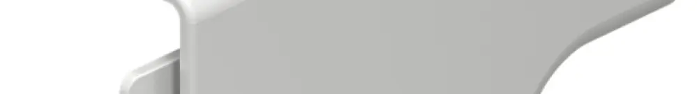 Raccordo T+croce Bettermann p.canale d'installazione WDK grigio chiaro 20×20mm 