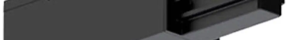 Endeinspeiser Sylvania OneTrack 3-Phasen DALI schwarz links 