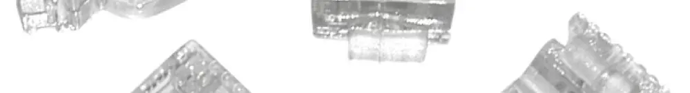 Clip di fissaggio 25 pzz. (cocodrillo) MK 