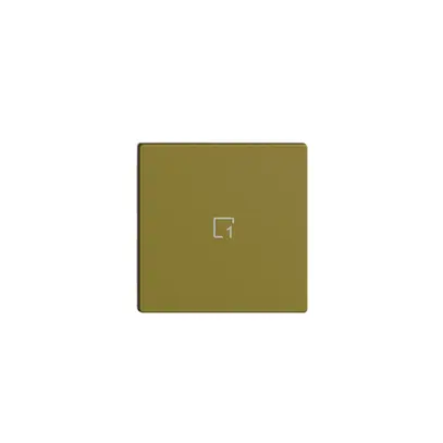 Poussoir 1/1 ENC Edue Wiser symbole scène 1 olive 