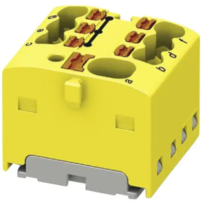Bloc de distribution PX PTFIX 4/6X1.5-G YE 