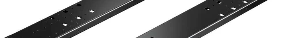 Sbarra di montaggio Rittal VX 5302.167 800mm guida profilata nero 2pz 