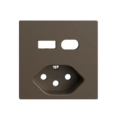 Kit de montage Feller EDIZIOdue pour prise USB type A+C + type 13 coffee 