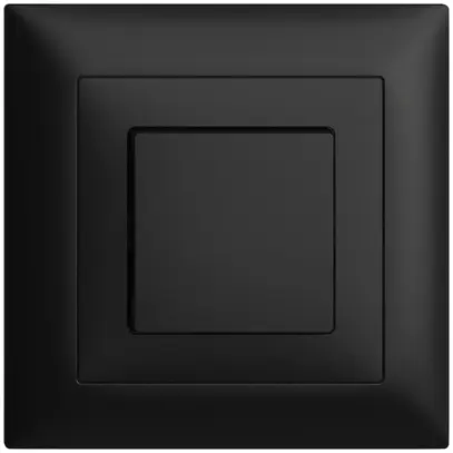 Interruttore INC EDIZIOdue 3/1L nero 