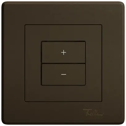 Station secondaire variateur ENC EDIZIO.liv Wiser SNAPFIX® 2 touches WLAN br 