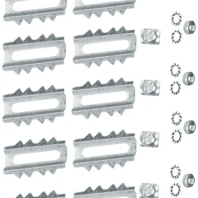 Giunto tehalit per 127302152 zincato, 10 pezzi 