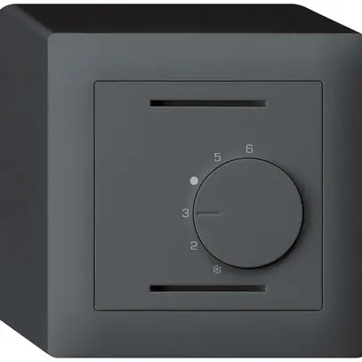 Thermostate d'ambiance AP kallysto anthracite 24 V 