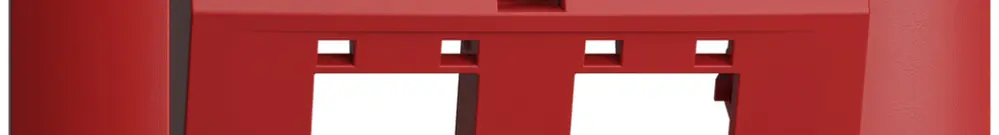 Kit montaggio ENC EDIZIOdue, con cappa di uscita obliqua, per 2×RJ45, berry 