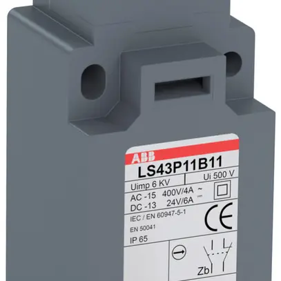 Positionsschalter ABB LS4 Druckbolzen Stahl UL-V0 M20 