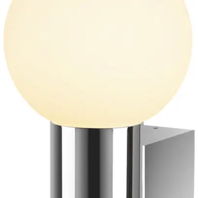 Applique SLV VARYT E14 1×0…6W IP44 Ø120×150×60mm cromo 