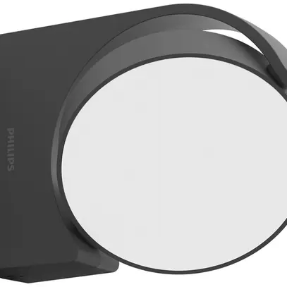 Applique LED Philips Mimosa 630lm 2700K IP44 171×45mm antracite orientable 