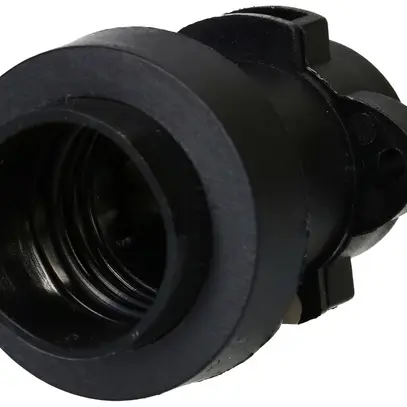 Portalampada per illuminazione MH E27 40W per illuminazione a cavo piatto nero 