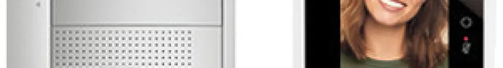 Kit citofono video Bticino Sfera 1×pulsante sistema bus bianco 