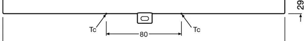 LED-Linienlampe LEDinestra 27 S14d 3.2W 827 275lm 300mm opal 