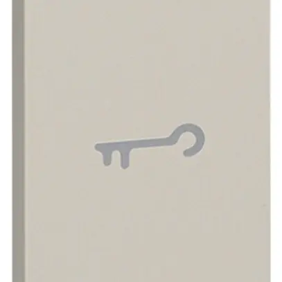 Cache de touche Living Now 1 module illuminable avec symbole clé sand 