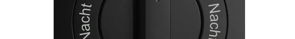 Frontset Nacht-Tag-Nacht-Tag EDIZIOdue 60×60mm schwarz 