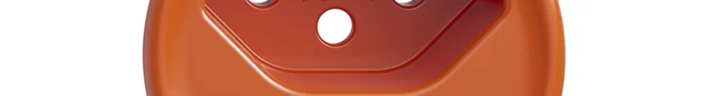 Disco frontale STANDARDdue 1×T13 c.lente frontale, arancione 