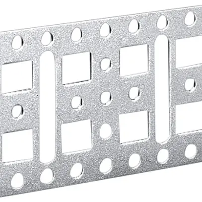 Plaque de montage Rittal TS 4532.000 60×110mm pour AX grille 25mm acier 4pcs 