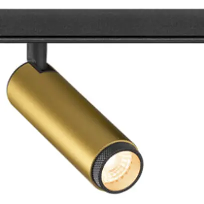 LED-Spot SLV GRIP S 1×9.8W 550lm 927 29° DALI 48V AD Ø30×101mm Gold 