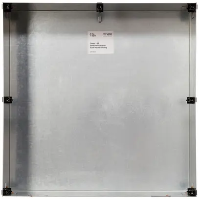 Boîtier ENC Siedle Classic 1× 446×446×175mm argent 