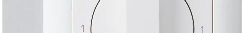 Interrupteur rotatif AP kallysto 2/1L blanc 0-A-0-H avec manette 