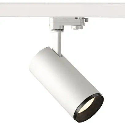 Spot LED SLV 3~ NUMINOS M PHASE 20W 2125lm 4000K 24° Ø85×185mm blanc 