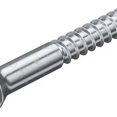 Vite prigioniera BET HST M6 50mm acciaio zincato per elettrolisi 