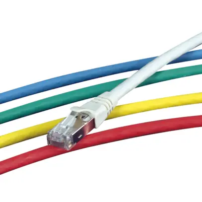 Câble patch cat.6a S/FTP RJ45 2m gris 