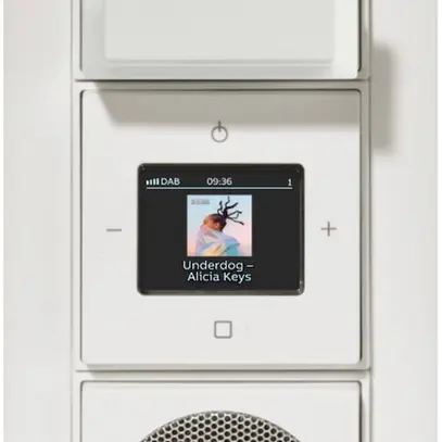 UP-DAB+-Radio mit Bluetooth Sidus Gr.I-I-I mit Lautsprecher+PowerDock-LC ws 