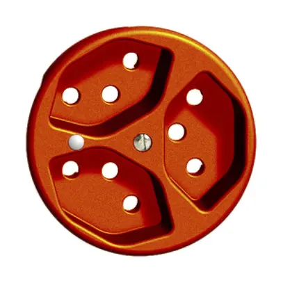 Disque frontal FH 3×T13 orange Ø58mm, lentille, 