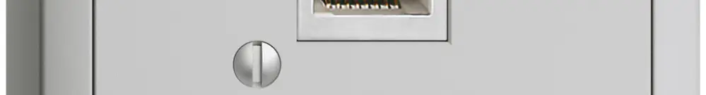Scatola AP 1×RJ45/s 8P EDIZIOdue grc,R&M swissline 