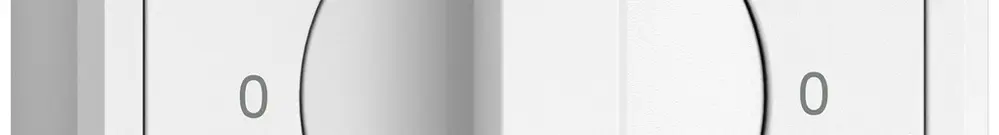 Interrupteur rotatif AP EDIZIO.liv SNAPFIX® manette 2/1L 0-Hand-0-Automat bc 
