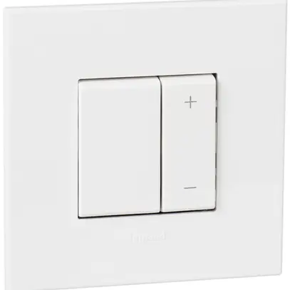 Variateur à poussoir ENC ATO 400W blanc grd.I universel 2L 