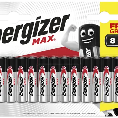 Pila Energizer alcaline Aktion Max AAA, LR 03, E92, blister da 8+4 pezzi 